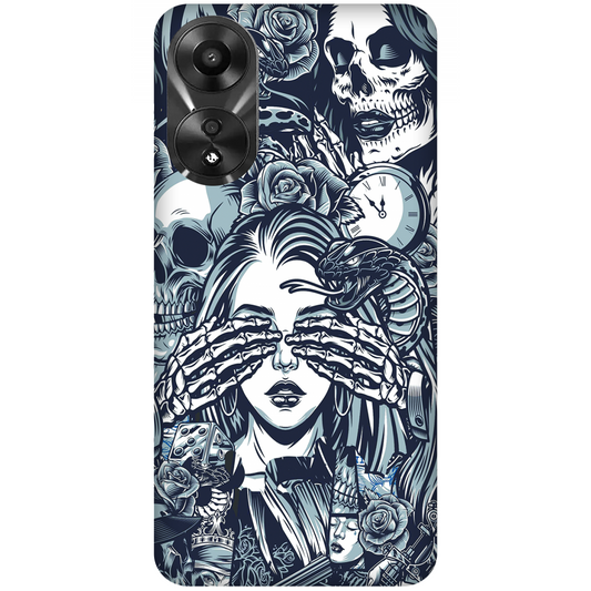 Mystic Elegance Amidst Darkness Case Oppo A58x 5G