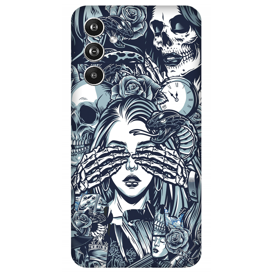 Mystic Elegance Amidst Darkness Case Samsung Galaxy F54 5G