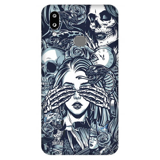 Mystic Elegance Amidst Darkness Case Samsung Galaxy M01s
