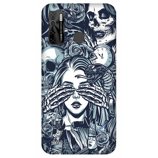 Mystic Elegance Amidst Darkness Case Tecno Camon 15