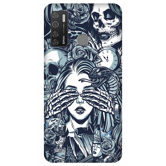 Mystic Elegance Amidst Darkness Case Tecno Spark 5
