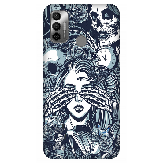 Mystic Elegance Amidst Darkness Case Tecno Spark 7T