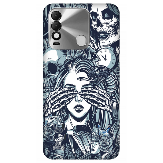 Mystic Elegance Amidst Darkness Case Tecno Spark 8