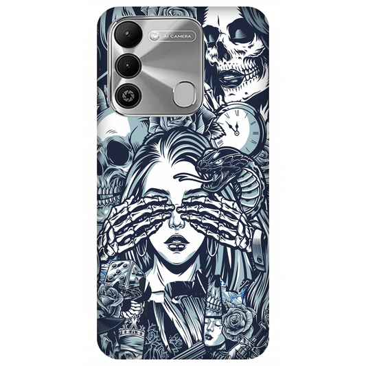 Mystic Elegance Amidst Darkness Case Tecno Spark 9