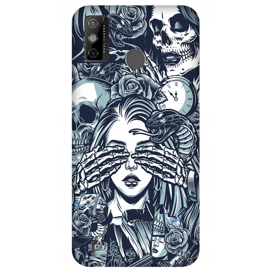 Mystic Elegance Amidst Darkness Case Tecno Spark Go 2020