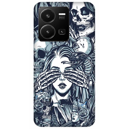 Mystic Elegance Amidst Darkness Case Vivo Y35