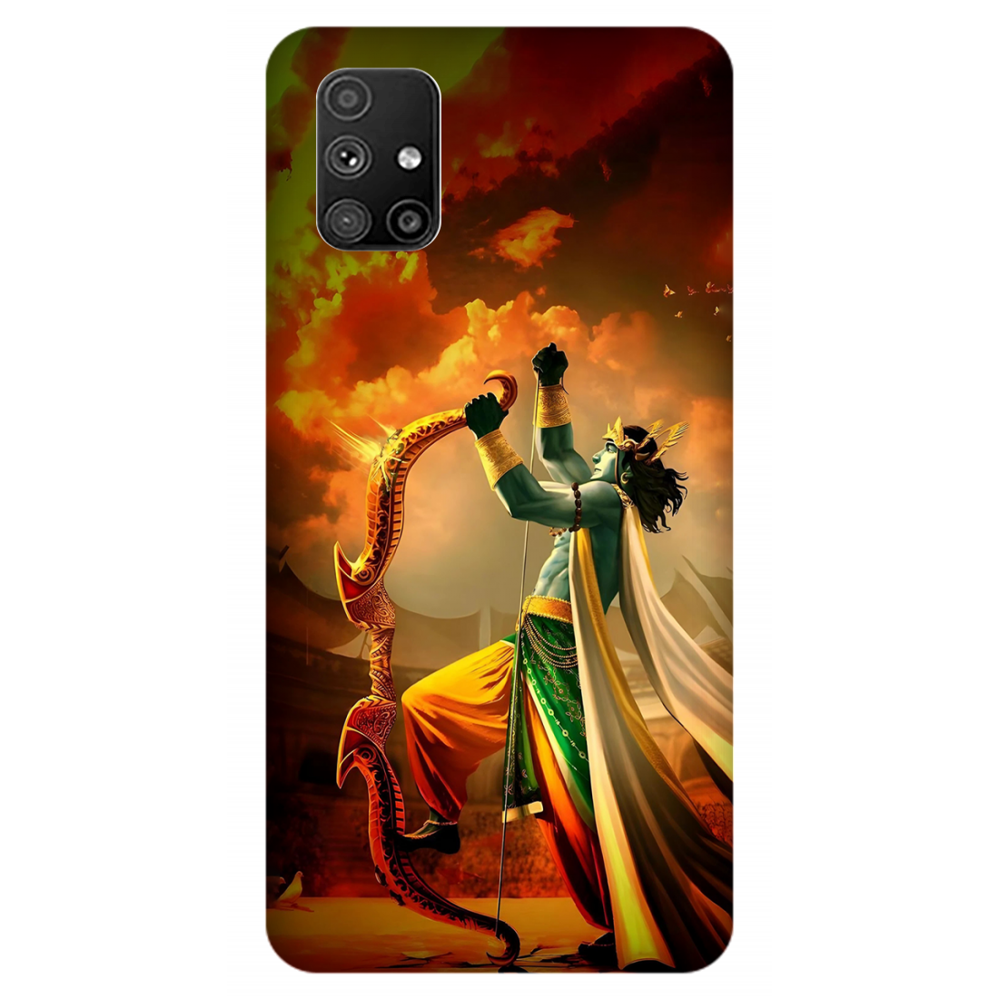 Mystical Archer at Sunset Lord Rama Case Samsung Galaxy M51