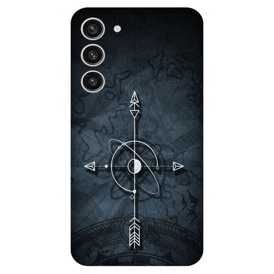 Mystical Compass on Ancient Map Case Samsung Galaxy S23 Plus 5G