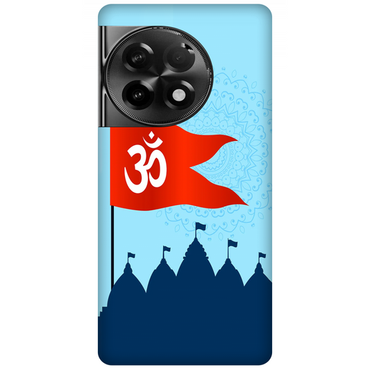 Om Flag Over Temples Case OnePlus 11R 5G