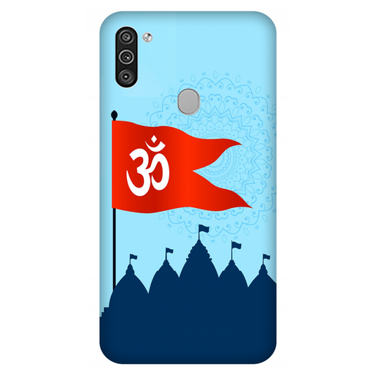 Om Flag Over Temples Case Samsung Galaxy M11 (2020)