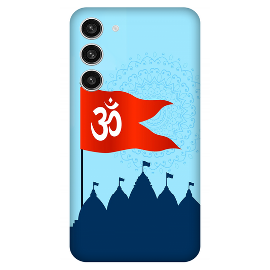 Om Flag Over Temples Case Samsung Galaxy S23 Plus 5G