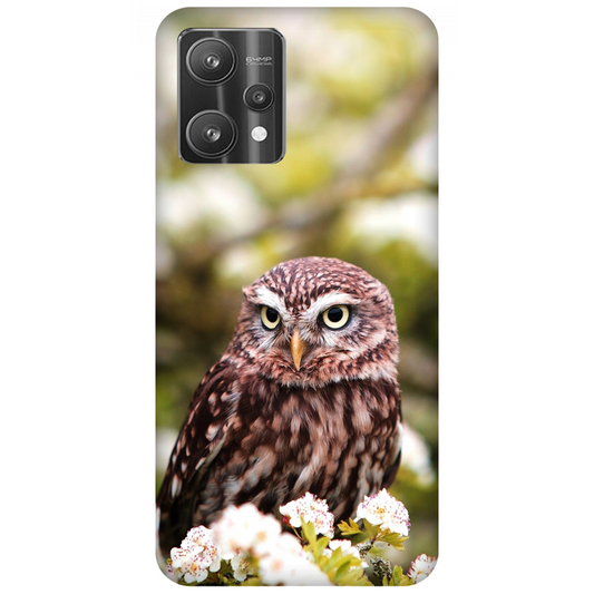 Owl Amidst Blossoms Case Realme V25