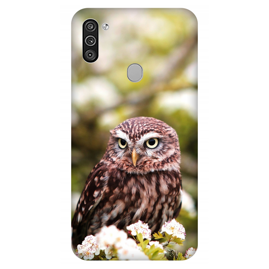 Owl Amidst Blossoms Case Samsung Galaxy M11 (2020)