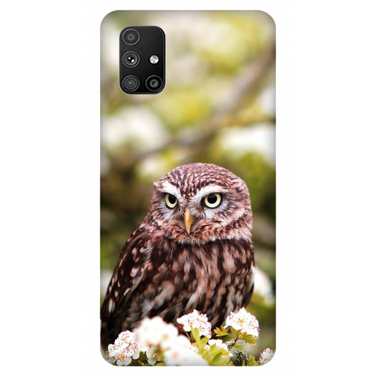 Owl Amidst Blossoms Case Samsung Galaxy M51
