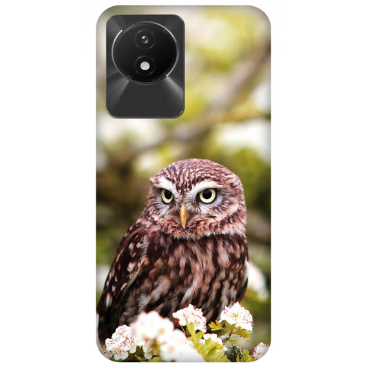 Owl Amidst Blossoms Case Vivo Y02A 4G
