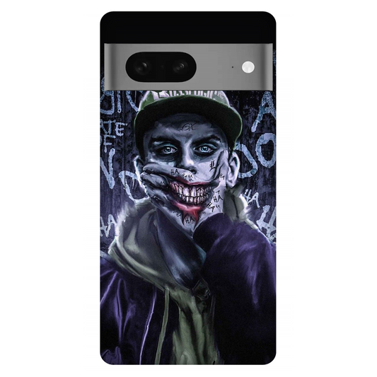 Pixelated Persona Against Graffiti Wall Case Google Pixel 7 5G