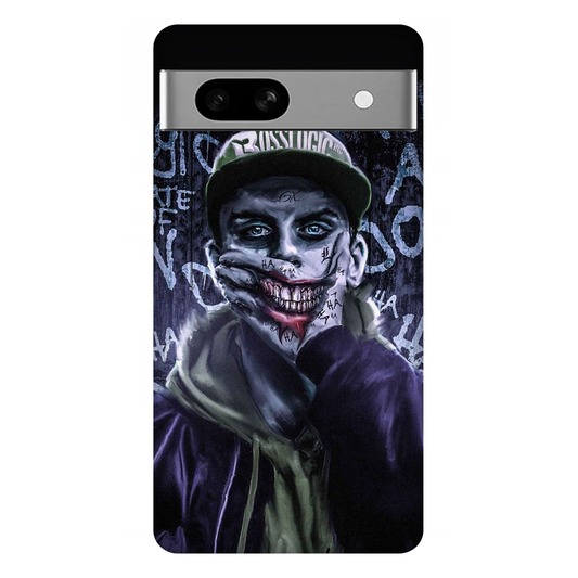 Pixelated Persona Against Graffiti Wall Case Google Pixel 7A 5G