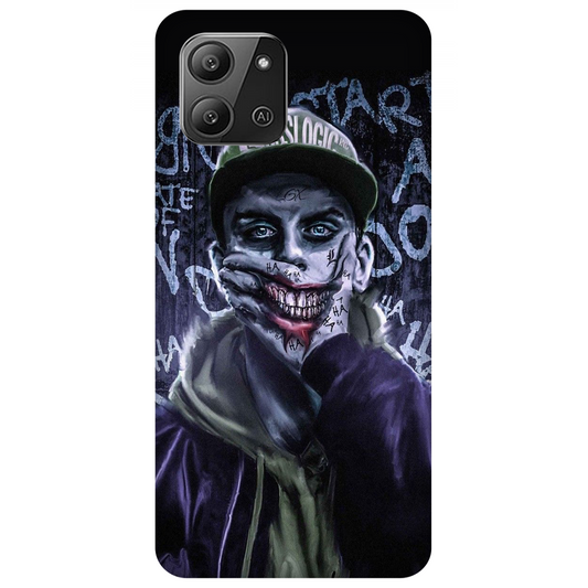 Pixelated Persona Against Graffiti Wall Case Infinix Hot 11 2022
