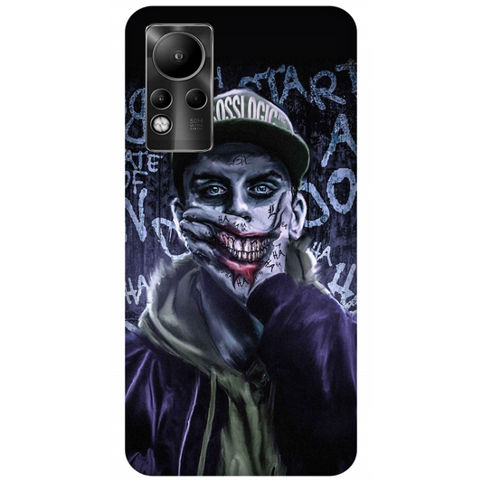 Pixelated Persona Against Graffiti Wall Case Infinix Note 12