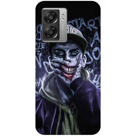 Pixelated Persona Against Graffiti Wall Case Oppo A57 5G