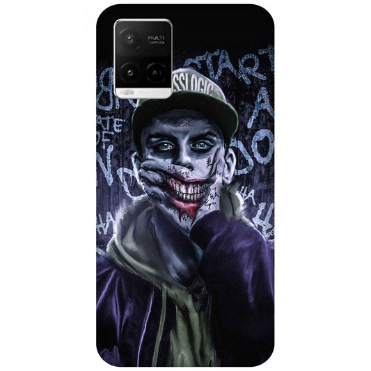 Pixelated Persona Against Graffiti Wall Case Vivo Y21e