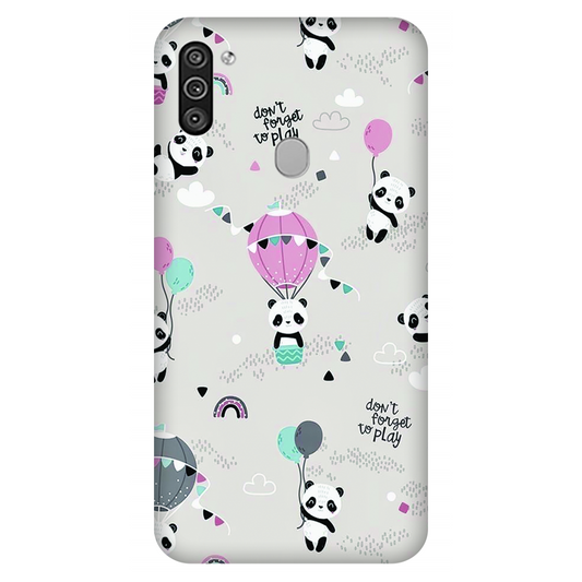 Playful Pandas and Balloons Case Samsung Galaxy M11 (2020)