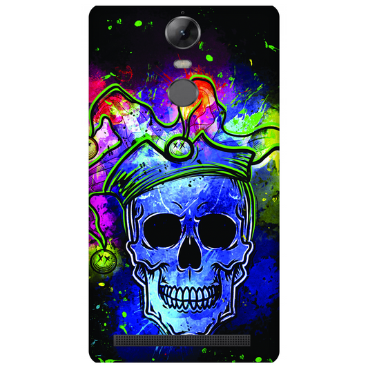Psychedelic Royal Skull Case Lenovo K5 Note