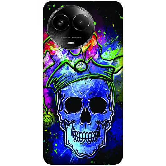 Psychedelic Royal Skull Case Realme C67 5G