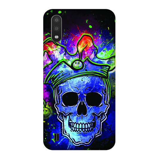Psychedelic Royal Skull Case Samsung Galaxy M01 (2020)