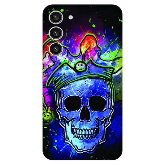 Psychedelic Royal Skull Case Samsung Galaxy S23 Plus 5G
