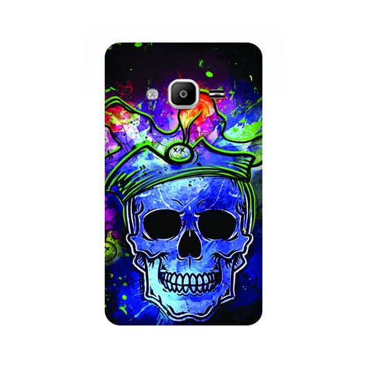 Psychedelic Royal Skull Case Samsung Z2 (2016)