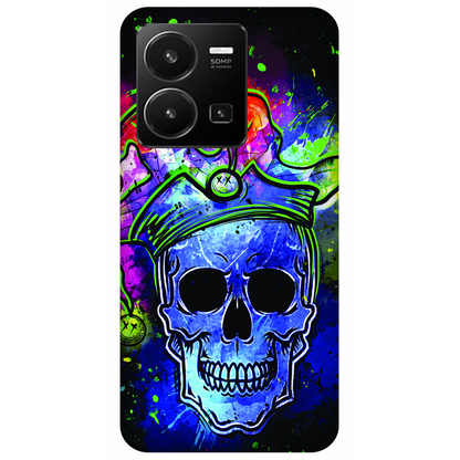 Psychedelic Royal Skull Case Vivo Y35