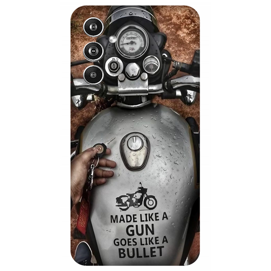 Royal enfield made like a gun Case Samsung Galaxy F54 5G