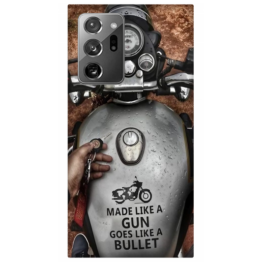 Royal enfield made like a gun Case Samsung Galaxy Note 20 Ultra