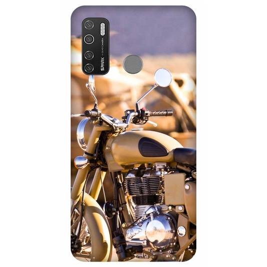 Royal Gold Bullet Case Tecno Spark 5