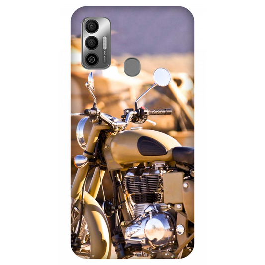 Royal Gold Bullet Case Tecno Spark 7T