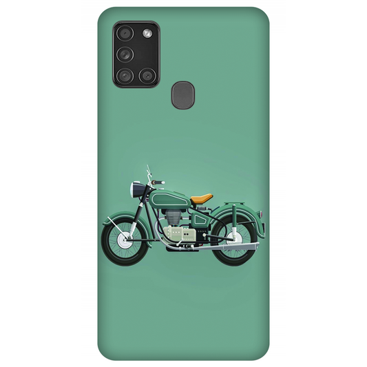 Showcasing a Motorcycle Case Samsung Galaxy A21s (2020)