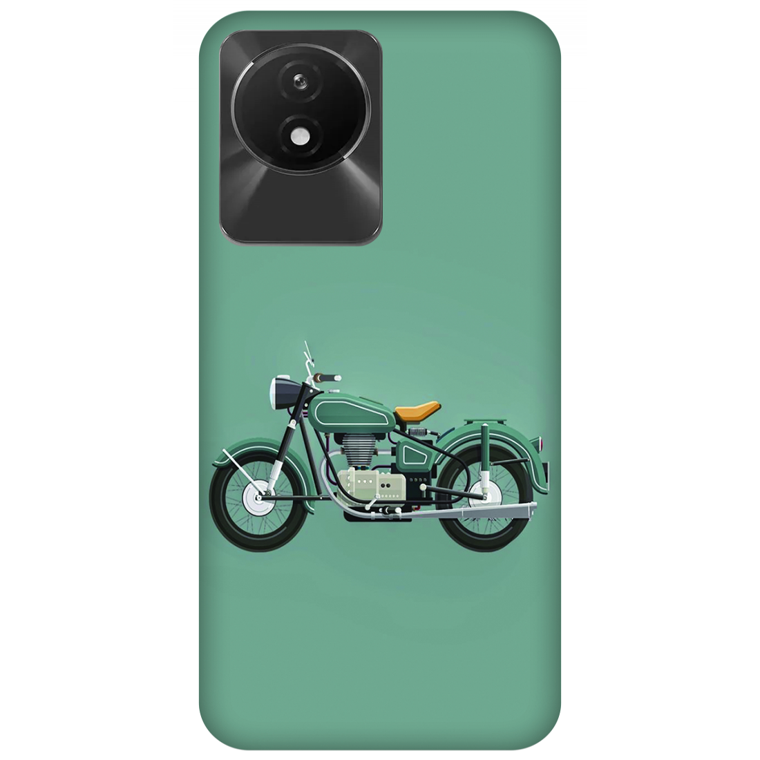 Showcasing a Motorcycle Case Vivo Y02A 4G
