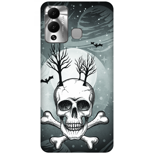 Spooky Celestial Night Case Infinix Hot 12 Play
