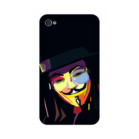 The Guy Fawkes Mask Case Apple iPhone 4