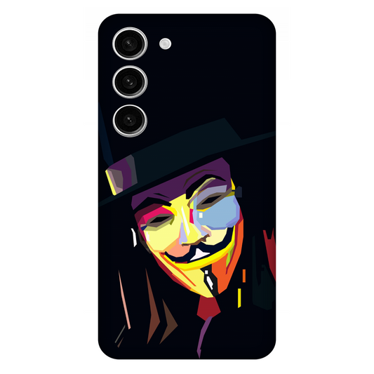 The Guy Fawkes Mask Case Samsung Galaxy S23 5G