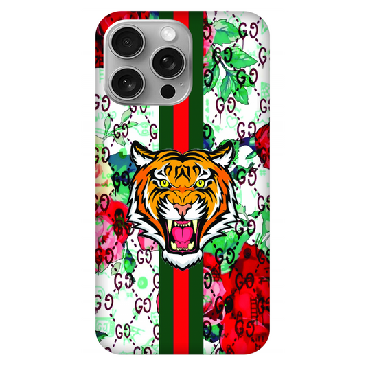 Tiger Amidst Floral Case
