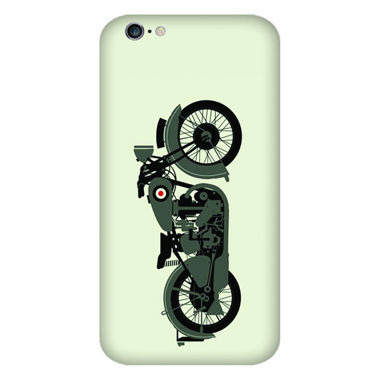 Vector classic motorcyclee Case Apple iPhone 6s