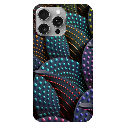 Vibrant Dotted Texture Sandals Case