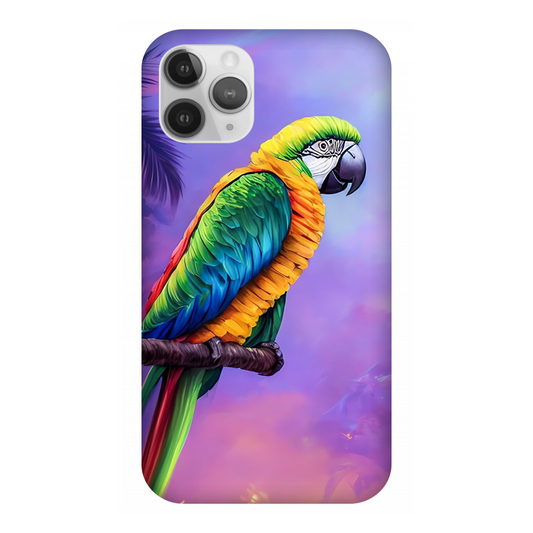 Vibrant Parrot in an Ethereal Atmosphere Case Apple iPhone 11 Pro