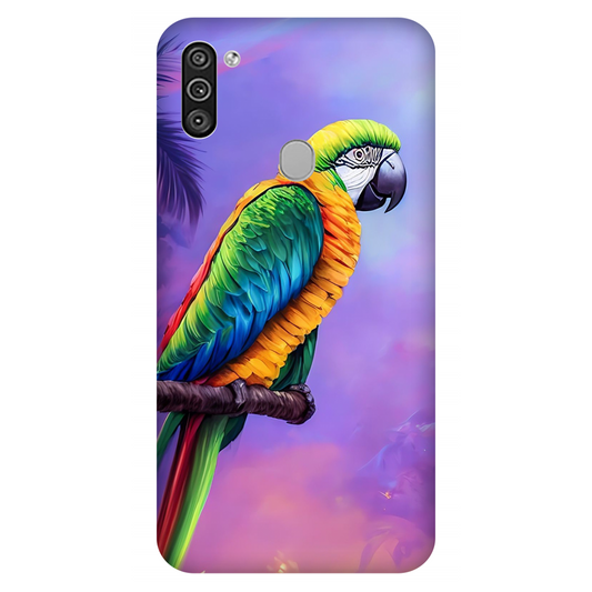 Vibrant Parrot in an Ethereal Atmosphere Case Samsung Galaxy M11 (2020)