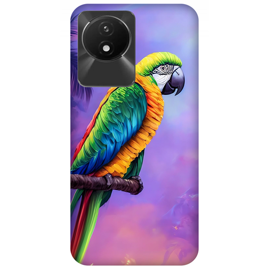 Vibrant Parrot in an Ethereal Atmosphere Case Vivo Y02A 4G