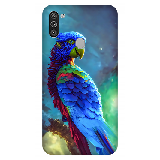Vibrant Parrot in Dreamy Atmosphere Case Samsung Galaxy M11 (2020)