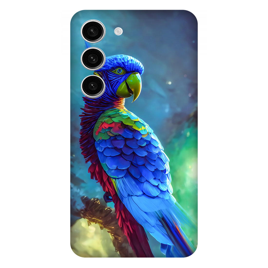 Vibrant Parrot in Dreamy Atmosphere Case Samsung Galaxy S23 5G