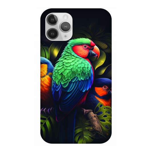 Vibrant Tropical Birds Case Apple iPhone 11 Pro